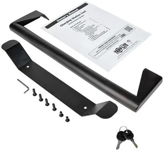 Alt view image 9 of 9 - Tripp Lite 21-Port AC Mobile Charging Cart Storage Station for Chromebooks, iPads, Laptops, Tablets, Black (CSC21AC)