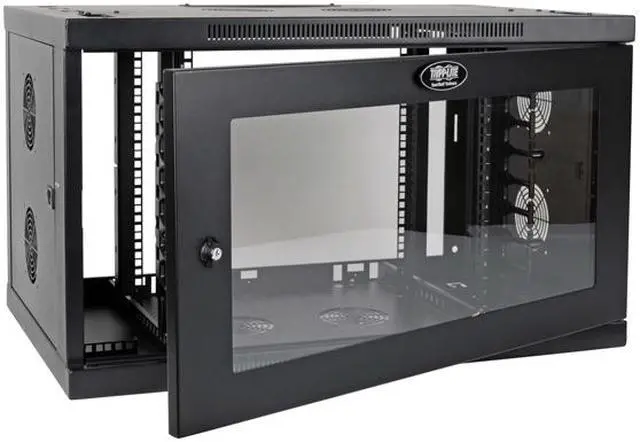 Alt view image 2 of 8 - Tripp Lite SmartRack SRW9UDPGVRT Rack Cabinet