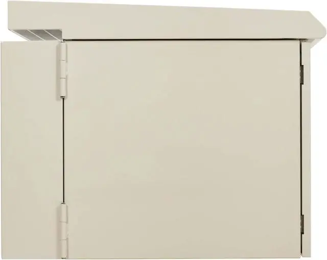 Alt view image 3 of 6 - Tripp Lite SmartRack Industrial Wallmount Rack 12U Enclosure - 32IN Depth - NEMA 3R - Gray  SRN3RG12USDP