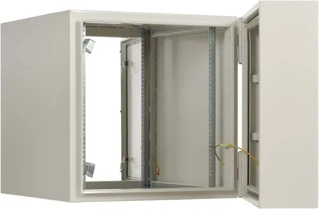 Alt view image 5 of 7 - Tripp Lite SmartRack Industrial Wallmount Rack Enclosure - 32IN Depth - NEMA 4 - Gray  SRN4G12USDP