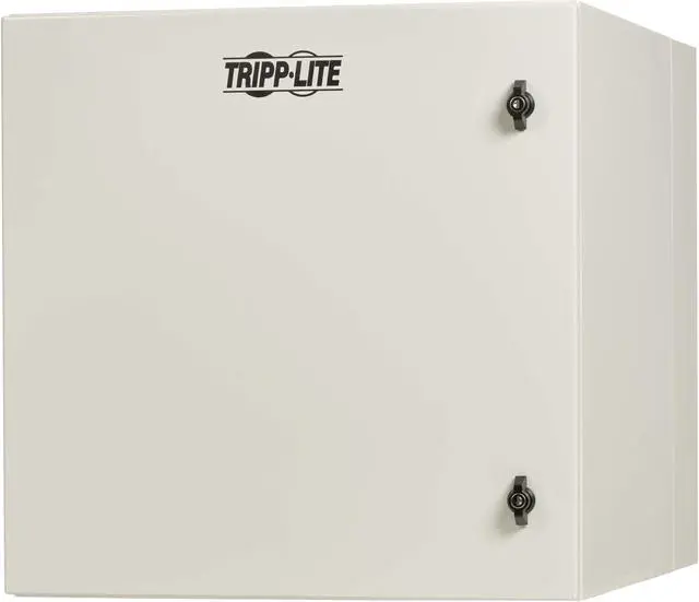 Alt view image 2 of 7 - Tripp Lite SmartRack Industrial Wallmount Rack Enclosure - 12U - 28IN Depth - NEMA4 - Gray  SRN4G12US