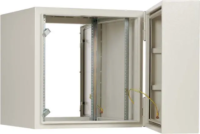 Alt view image 5 of 7 - Tripp Lite SmartRack Industrial Wallmount Rack Enclosure - 12U - 28IN Depth - NEMA4 - Gray  SRN4G12US