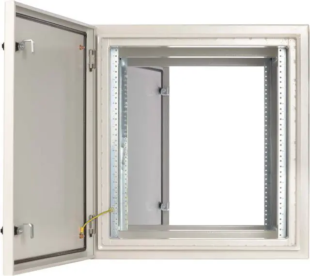 Alt view image 5 of 6 - Tripp Lite SmartRack Industrial Wallmount Rrack Enclosure - 12U - 32.5IN Deep - NEMA 4 - Gray  SRN4G12UHD