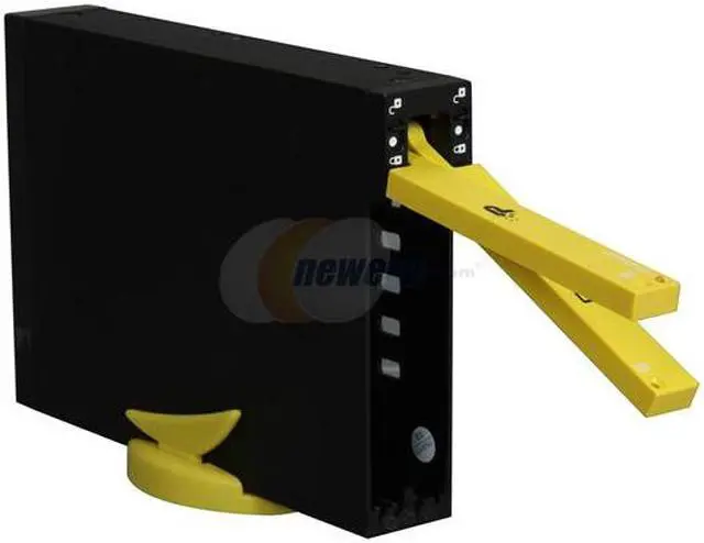 Alt view image 3 of 6 - Patriot PCXL25SR Raid 0, 1, JBOD USB 2.0 / eSATA Convoy XL RAID Enclosure