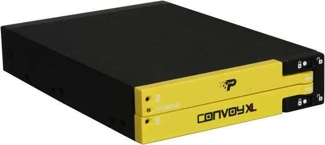 Alt view image 5 of 6 - Patriot PCXL25SR Raid 0, 1, JBOD USB 2.0 / eSATA Convoy XL RAID Enclosure
