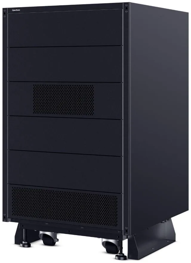 Alt view image 3 of 8 - CyberPower MBC45ITCT 3-Phase Modular UPS Hardware, Step-down transformer: 10kW - 45kW, Power conversion 600V or 480V 3phase from utility to 208V 3phase output