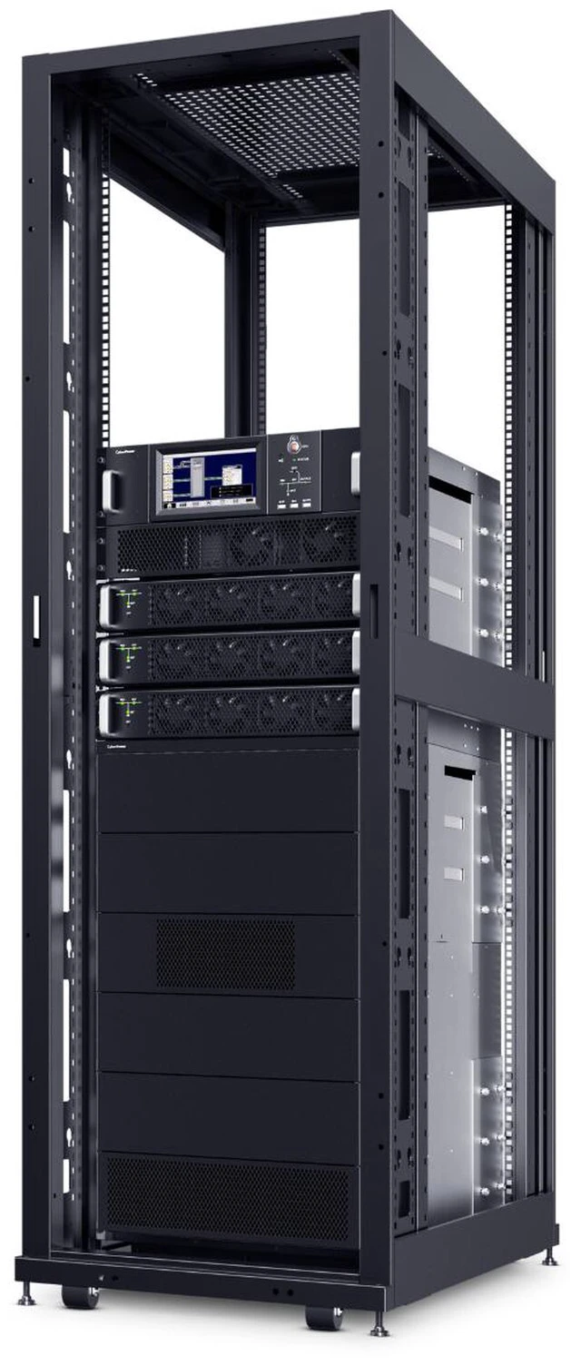 Alt view image 8 of 8 - CyberPower MBC45ITCT 3-Phase Modular UPS Hardware, Step-down transformer: 10kW - 45kW, Power conversion 600V or 480V 3phase from utility to 208V 3phase output