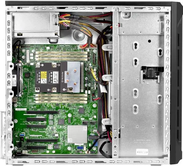 Alt view image 3 of 5 - HPE ProLiant ML110 G10 4.5U Tower Server - 1 x Intel Xeon Silver 4210R 2.40 GHz - 16 GB RAM - Serial ATA/600, 12Gb/s SAS Controller P21449-001