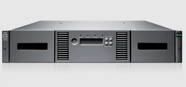 Main image of HPE Storage MSL2024 Tape Library 1x MSL LTO-9 Fibre Channel 15x LTO-9 45TB Data Cartridges