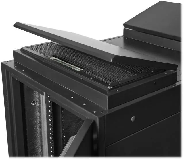 Alt view image 10 of 15 - Tripp Lite by Eaton SRCOOL5KWRM42U SmartRack Self-Cooling 42U Server Rack Enclosure with Single-Phase 5.5 kW (18,766 BTU) Cooling Unit, 208V, 60 Hz