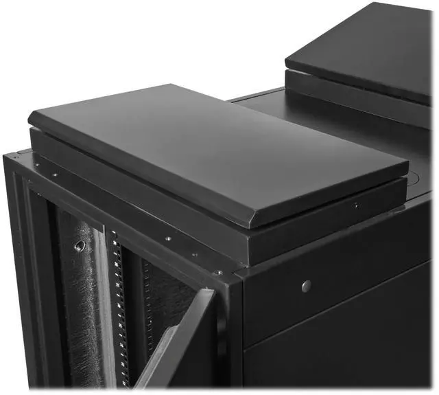 Alt view image 11 of 15 - Tripp Lite by Eaton SRCOOL5KWRM42U SmartRack Self-Cooling 42U Server Rack Enclosure with Single-Phase 5.5 kW (18,766 BTU) Cooling Unit, 208V, 60 Hz