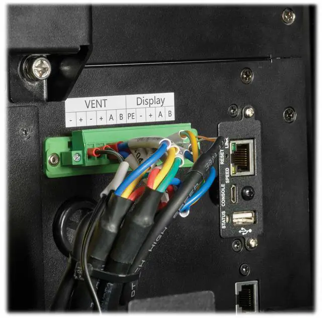 Alt view image 12 of 15 - Tripp Lite by Eaton SRCOOL5KWRM42U SmartRack Self-Cooling 42U Server Rack Enclosure with Single-Phase 5.5 kW (18,766 BTU) Cooling Unit, 208V, 60 Hz