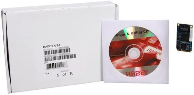 Alt view image 3 of 3 - Habey HB-VD904 Broadcom Crystal HD PCI express Mini Card AVC/VC-1/H.264 Enhanced Hardware Decoder/Accelerator - OEM
