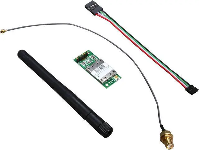 Main image of Habey HB-RT2870 Wireless 802.11b/g USB WiFi Module with U.FL to RP-SMA (F) Cable and Antenna - OEM