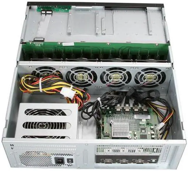Alt view image 5 of 7 - Habey DS-1530C 15 x hot-swap SAS/SATA 3.5" Drive Bays 3U Rackmount 15-bay SAS Expander Direct Attached JBOD Storage Array - OEM