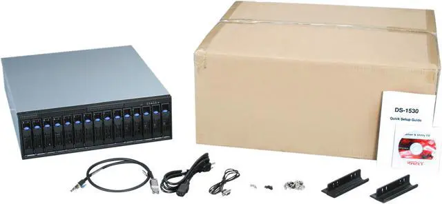 Alt view image 7 of 7 - Habey DS-1530C 15 x hot-swap SAS/SATA 3.5" Drive Bays 3U Rackmount 15-bay SAS Expander Direct Attached JBOD Storage Array - OEM