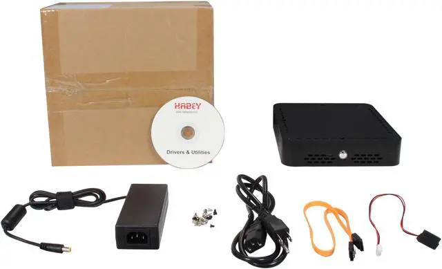 Alt view image 5 of 5 - Habey EPC-6568S Server Barebone FCBGA559 Intel NM10 Express Chipset DDR3 - OEM