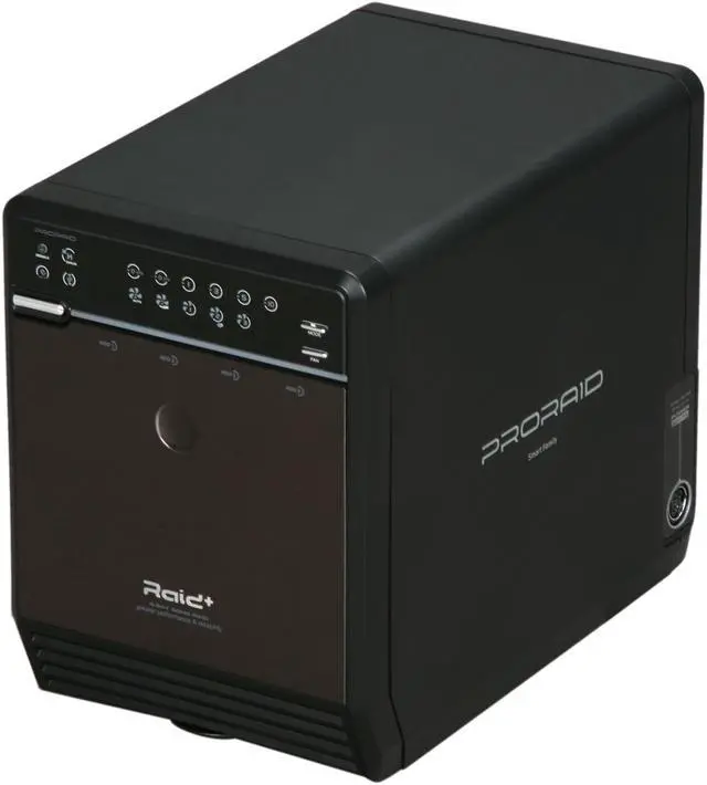 Main image of Mediasonic HFR2-SU2S2 RAID 0 / 1 / 3 / 5 / 10 USB 2.0 eSATA PRORAID Box 4 Bay Raid Enclosure with eSATA
