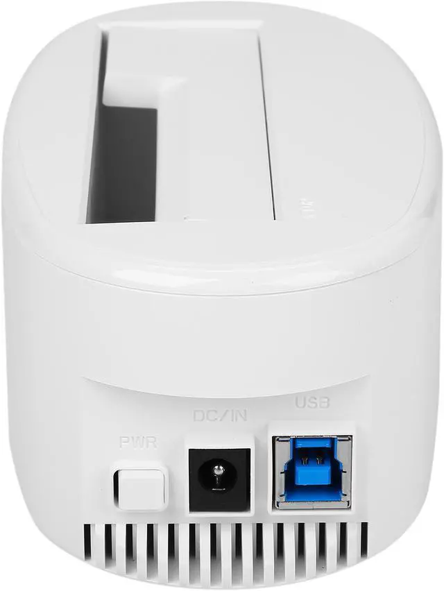 Alt view image 3 of 4 - Mediasonic USB3.0 UASP HUR1-SU3-WT 2.5" / 3.5" SATA HDD Station