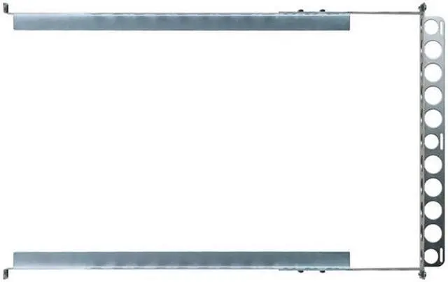 Alt view image 2 of 2 - RackSolutions 1U Universal Rail with 24" Depth and Wirebar - Adjustable Mounting Depth (10" - 31.5") - Compatible with Dell, HP, IBM, Apple Servers