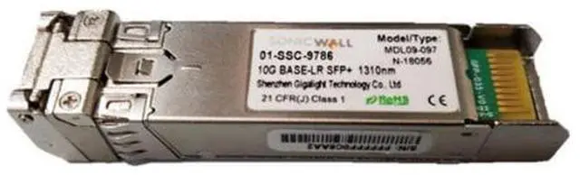 Main image of SonicWALL 01-SSC-9786 10GBASE-LR SFP+ Long Reach Module