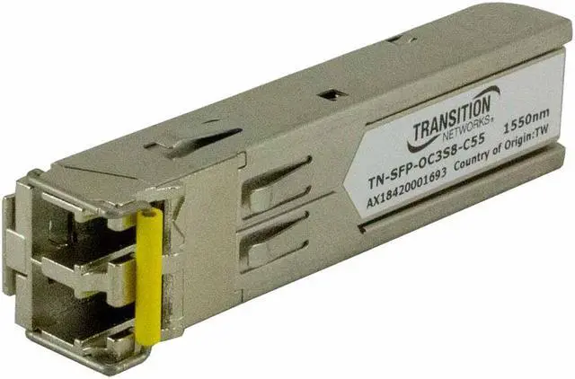 Main image of Transition Networks TN-SFP-OC3S8-C55 SFP Transceiver