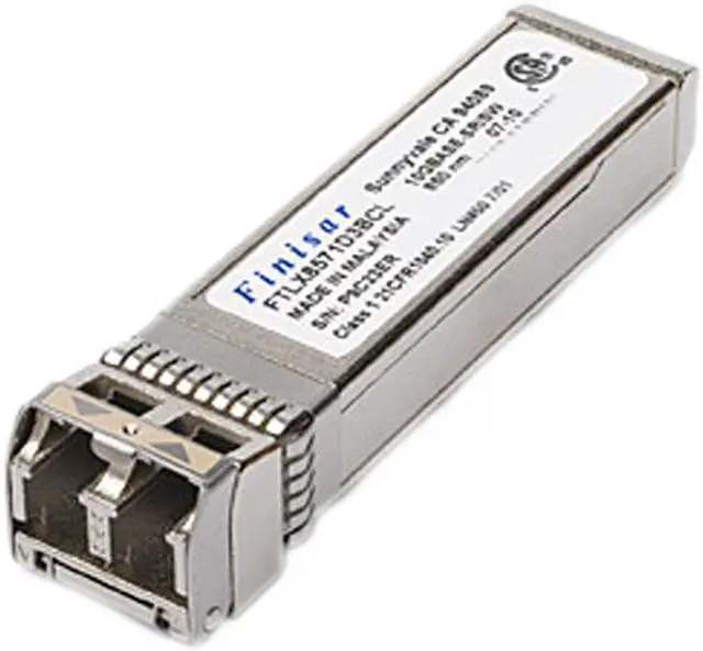 Main image of Finisar 10Gb/s 850nm Multimode Datacom SFP+ Tranceiver