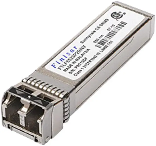 Main image of Finisar RoHS 6 Compliant 8GFC 850nm -5 to 70C SFP+ Transceiver