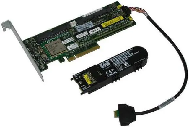 Main image of HP 411064-B21 PCI Express x8 SATA / SAS Smart Array P400/512MB Controller with BBWC - Storage controller