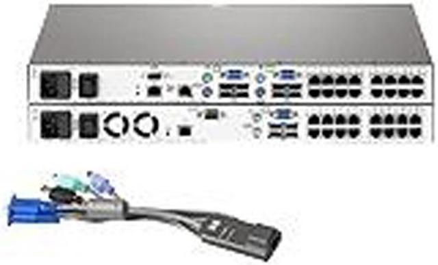 HP AF602A 4x1x16 IP Console Switch with Virtual Media - Newegg.com