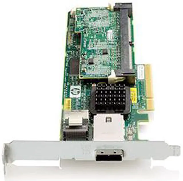 Alt view image 2 of 2 - HP 462828-B21 PCI-Express x8 Low-profile Plug-in Card Half-height Plug-in Card SAS Smart Array P212 8-Port Zero Memory SAS RAID Controller