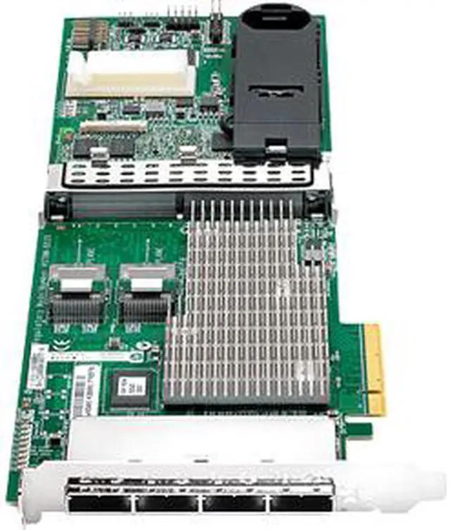 Alt view image 2 of 2 - HP 487204-B21 PCI-Express x8 SATA / SAS Smart Array P812/1G FBWC RAID Controller Card
