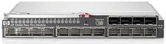 Alt view image 2 of 2 - HP 538113-B21 10GbE Ethernet Pass-Thru Module for c-Class BladeSystem