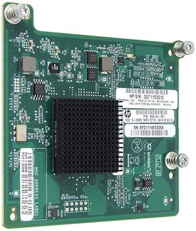 Alt view image 2 of 2 - HP 651281-B21 PCI Express Others QMH2572 8Gb Fibre Channel Host Bus Adapter for BladeSystem c-Class