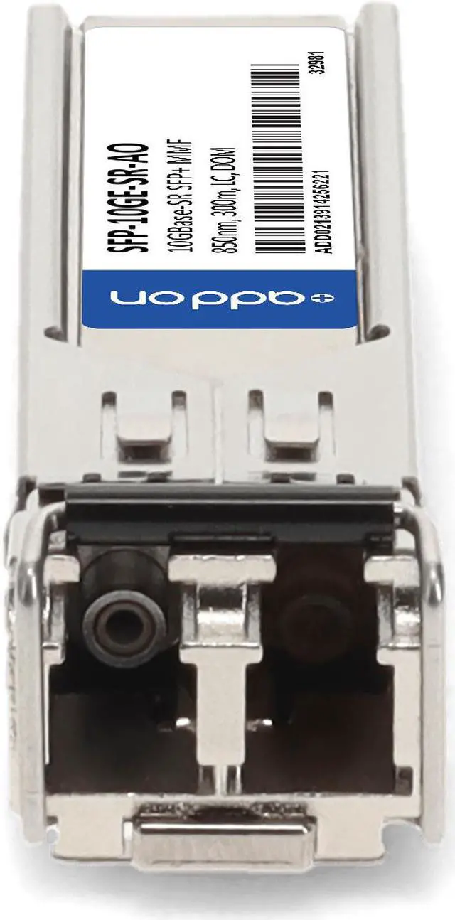 Alt view image 8 of 8 - Juniper Networks® SFP-10GE-SR Compatible TAA 10GBase-SR SFP+ Transceiver (MMF, 850nm, 300m, LC, DOM)