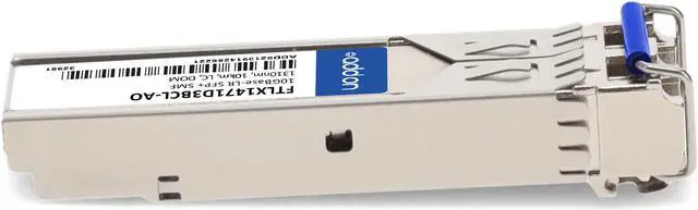 Alt view image 6 of 8 - Finisar® FTLX1471D3BCL Compatible TAA 10GBase-LR SFP+ Transceiver (SMF, 1310nm, 10km, LC, DOM)