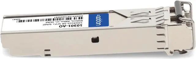 Alt view image 6 of 8 - Extreme Networks® 10301 Compatible TAA Compliant 10GBase-SR SFP+ Transceiver (MMF, 850nm, 300m, LC, DOM)