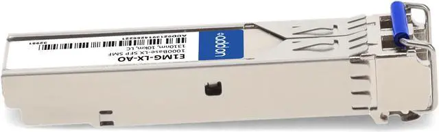 Alt view image 6 of 8 - Brocade® (Formerly) E1MG-LX Compatible TAA 1000Base-LX SFP Transceiver (SMF, 1310nm, 10km, LC, DOM)