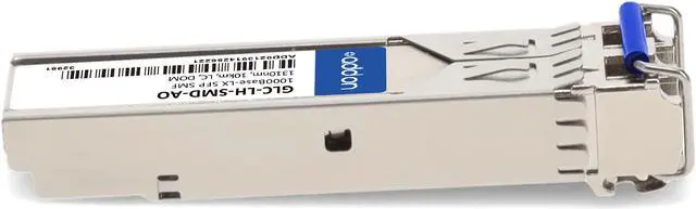 Alt view image 6 of 8 - Cisco® GLC-LH-SMD Compatible TAA 1000Base-LX SFP Transceiver (SMF, 1310nm, 10km, LC, DOM)