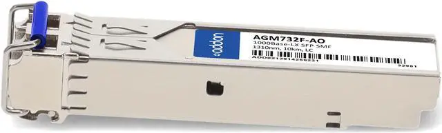 Alt view image 2 of 8 - Netgear® AGM732F Compatible TAA 1000Base-LX SFP Transceiver (SMF, 1310nm, 10km, LC, DOM)