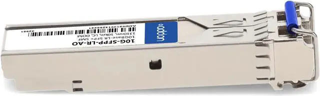 Alt view image 6 of 8 - Brocade® (Formerly) 10G-SFPP-LR Compatible TAA 10GBase-LR SFP+ Transceiver (SMF, 1310nm, 10km, LC, DOM)