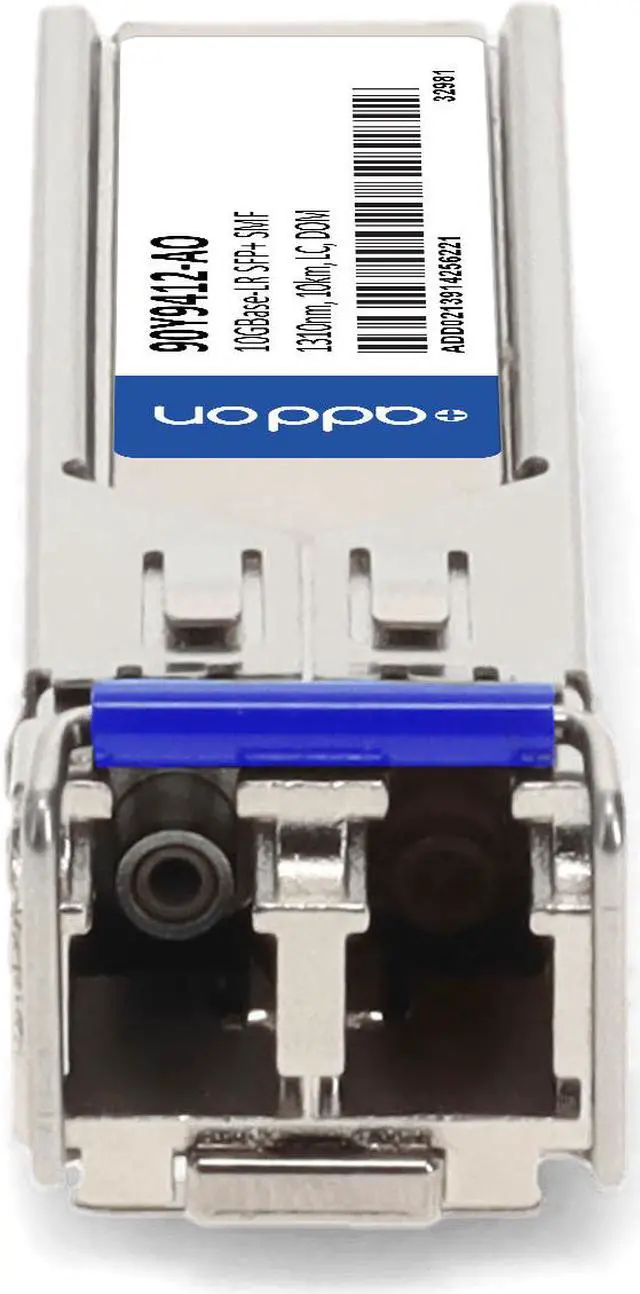 Alt view image 8 of 8 - IBM® 90Y9412 Compatible TAA 10GBase-LR SFP+ Transceiver (SMF, 1310nm, 10km, LC, DOM)