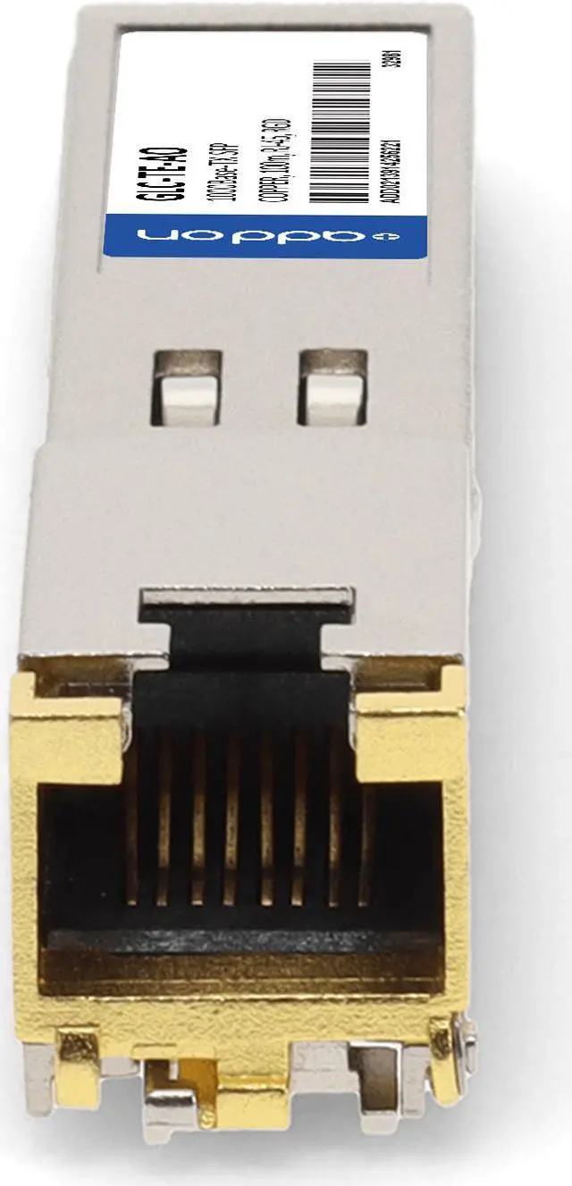 Alt view image 8 of 8 - Cisco® GLC-TE Compatible TAA 10/100/1000Base-TX SFP Transceiver (Copper, 100m, RJ-45, -40 to 85C)