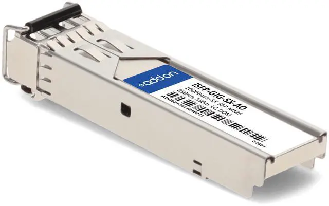 Alt view image 3 of 8 - Alcatel-Lucent Nokia® iSFP-GIG-SX Compatible TAA 1000Base-SX SFP Transceiver (MMF, 850nm, 550m, LC, DOM, -40 to 85C)