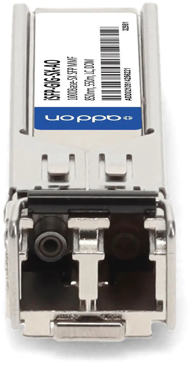 Alt view image 8 of 8 - Alcatel-Lucent Nokia® iSFP-GIG-SX Compatible TAA 1000Base-SX SFP Transceiver (MMF, 850nm, 550m, LC, DOM, -40 to 85C)