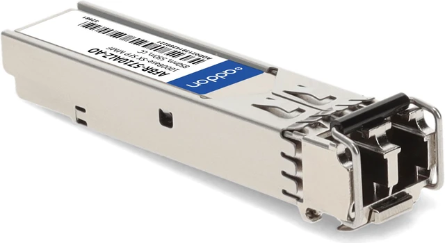 Alt view image 7 of 8 - Avago® AFBR-5710ALZ Compatible TAA 1000Base-SX SFP Transceiver (MMF, 850nm, 550m, LC, DOM)