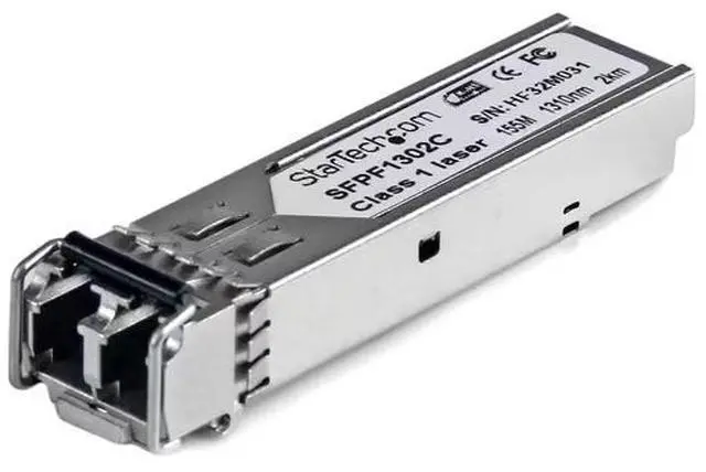 Alt view image 2 of 2 - StarTech.com SFPF1302C Cisco GLC-FE-100FX Compatible SFP Module - 100BASE-FX Fiber Optical Transceiver, SFPF1302C