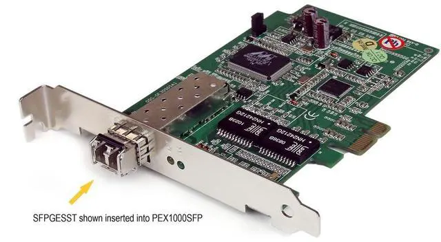 Alt view image 6 of 7 - StarTech.com Cisco SFP-GE-S Compatible SFP Module - 1000BASE-SX - 1GE Gigabit Ethernet SFP 1GbE Multimode Fiber MMF Optic Transceiver