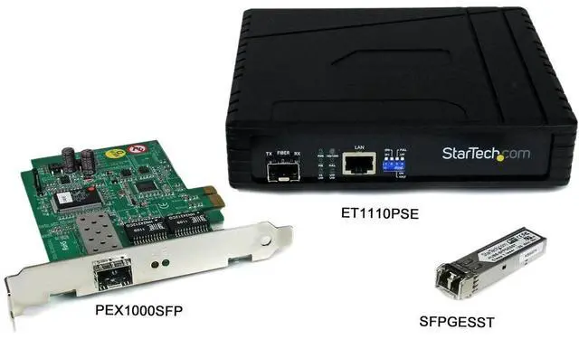 Alt view image 7 of 7 - StarTech.com Cisco SFP-GE-S Compatible SFP Module - 1000BASE-SX - 1GE Gigabit Ethernet SFP 1GbE Multimode Fiber MMF Optic Transceiver