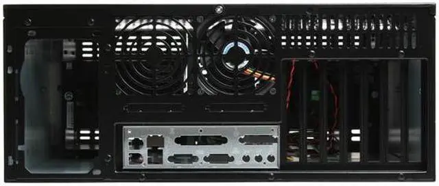 Alt view image 8 of 12 - iStarUSA D-406-B6SA-SILVER-ND Steel 4U Rackmount Server Case 6xSATA Hot-Swap 20"depth Only 2 External 5.25" Drive Bays